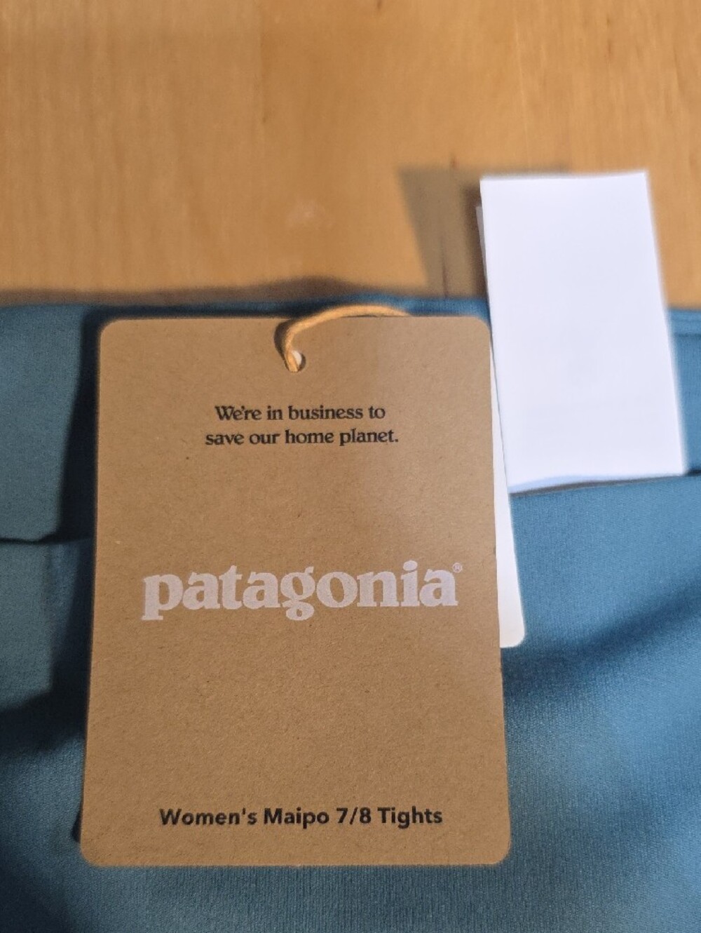 Patagonia Teal Leggings - Picture 2 of 4
